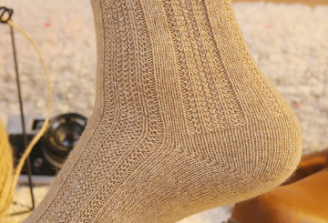 Pure Cashmere Knitted Socks