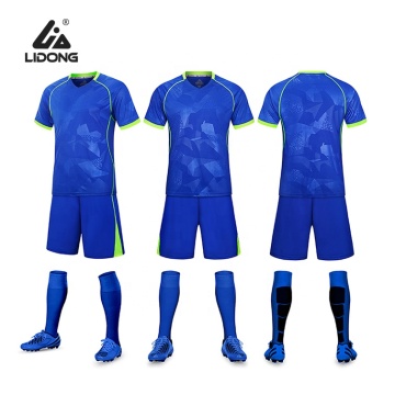 Custom Logo Mens Soccer Uniforms Soccer Wear Set