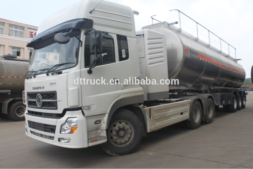 3 axle 45000 liters aluminum alloy fuel tanker semitrailer