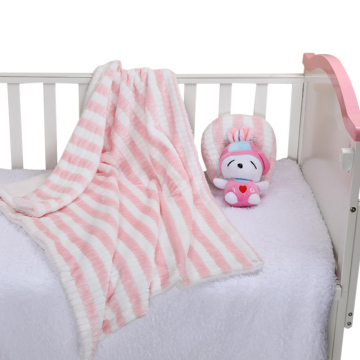 Jacquard Flannel Blanket and Pillow Travel Set