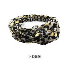 leopard headband elastic hair bands