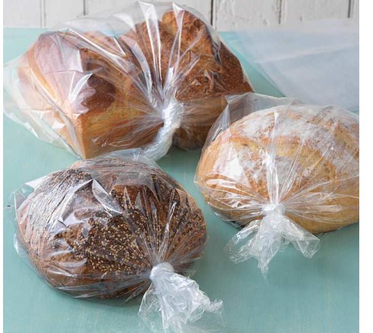 Clear Flat Bag for Bread