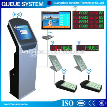 Electronic Automatic Unicode Wireless Bank Queue Management System