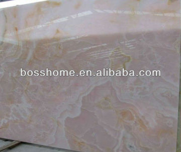 China pink onyx beige marble polished purple onyx marble