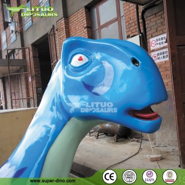New Cartoon Fiberglass Dinosaur Model for Park