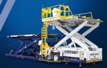 LAM35000DPB9 Container Pallet Loader: 35,000kg Capacity, IATA AHM Compliant & Dual-Deck Compatibility