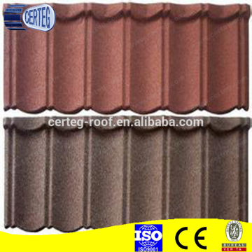 Colorful Stone Coated Metal Roofing Tile