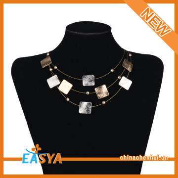 Gold Plated Personalized Nameplate Necklace 2015