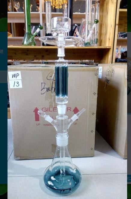 borosilicate glass Wholesale Price the hottest art glass hookah model for hookah