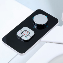 Modern Luxury Dual Nozzle Computerized Toilet Bidet with Soft Washing Shattaf Function