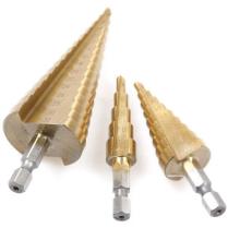 Titanium Coated Step Drill Bits