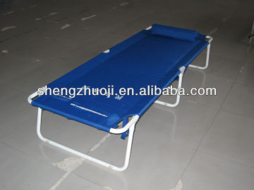 steel folding bed, emergency folding bed