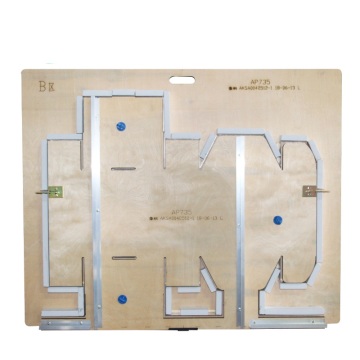 Flat Birch Wooden Plywood Board Cutting Die