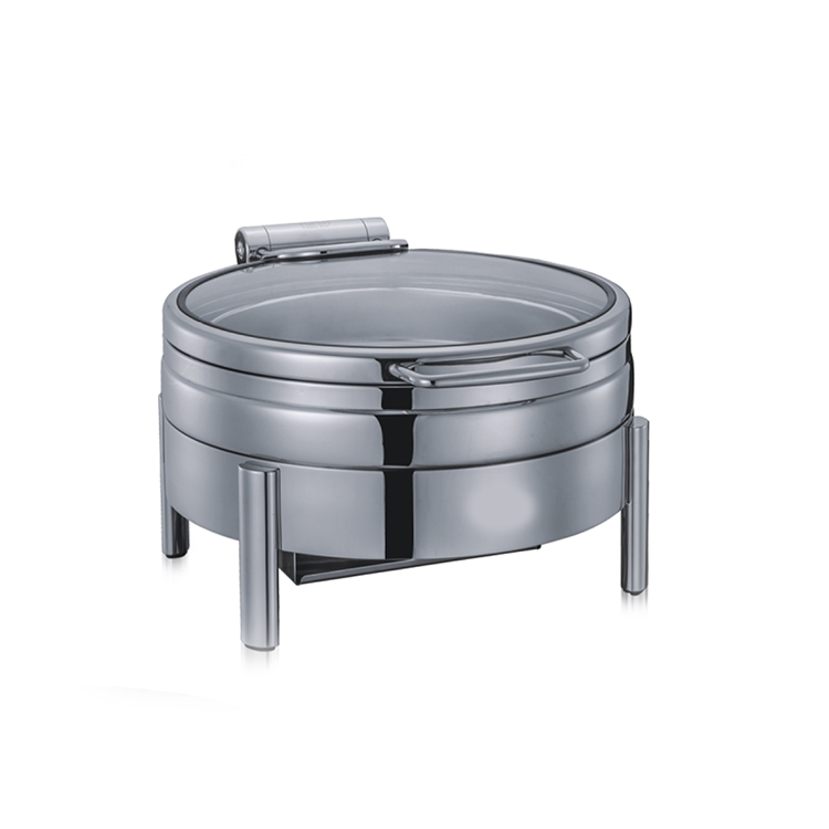 Catering restaurant luxury GN pan display stainless steel buffet food warmer chafing dish