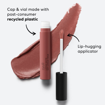 Private Label Natural Organic Waterproof Velvety Matte Lip Gloss
