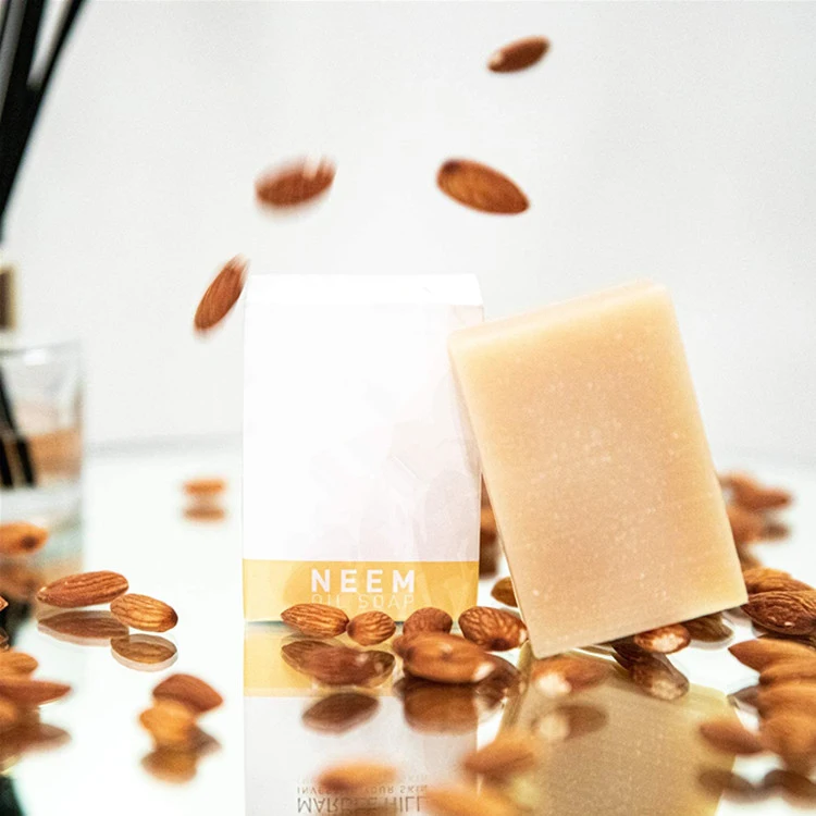 Natural Skincare Neem Oil Soap Bar Moisturising Conditioning Cleansing Bar