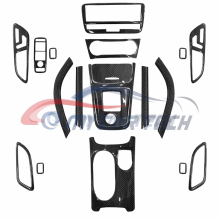 Carbon Fiber Interior Trim Sticker Dash Kit for Mercedes-Benz GLA200 X156 Urban 2015 RHD
