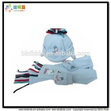 BKD baby hat,baby mittens ,baby scarf set
