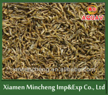 Sun dried fresh water fish pet food