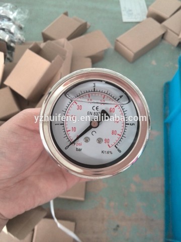 50mm bar pressure gauge