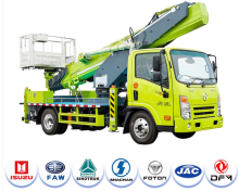 Articulated Work Platform Truck
