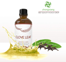 Pure natural clove leaf essential oil for teeth