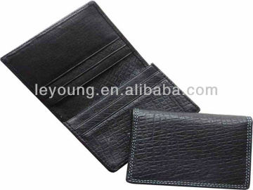 Promotional leather name card cases