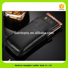 16141 Popular genuine leather mobile phone case