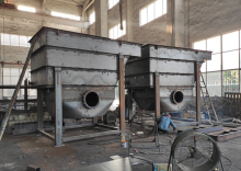 Industrial wastewater sedimentation device