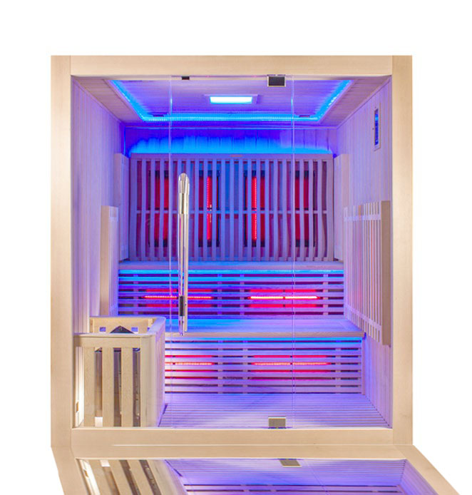 Therasage Portable Infrared Sauna 3-4 Persons Sauna Room Traditional Sauna Room