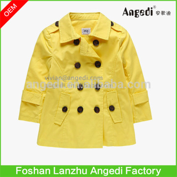 Girl winter clothing children's winter windproof peacoat