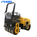 3 toneladas de aço frontal aço de aço traseiro pneu de borracha vibratório Roller Compactor Fyl-1200T