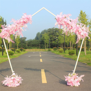 Iron Wedding Arch Props: Outdoor Stage Backdrop and Decor