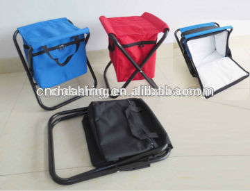 Folding Insulated bag with stool