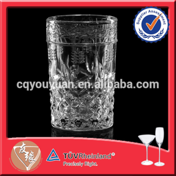 Glass Drinking Cups And Glasses Round Tall Wide Glass
