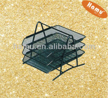 Mesh 3-tier Metal Document Tray Mesh File Tray
