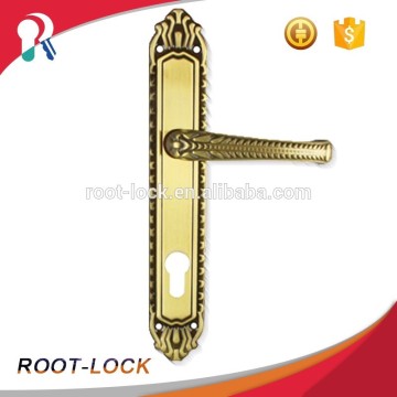 High security bathroom door handle lock