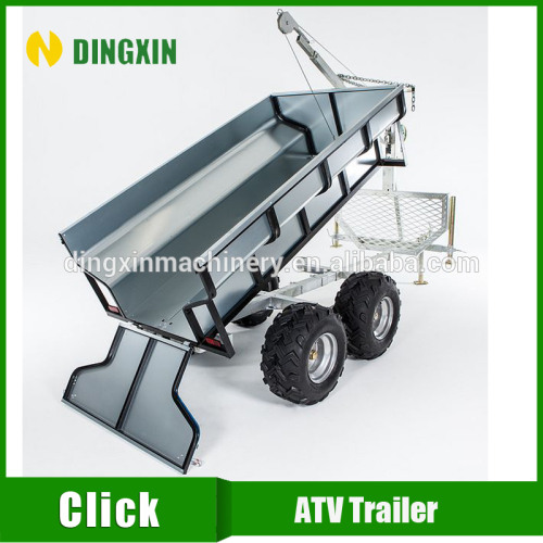 ATV towable dump trailer