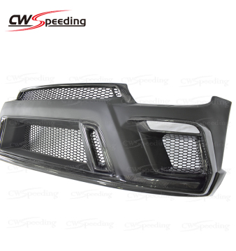 Half Carbon Fiber Front Bumper for VW Scirocco R/Scirocco