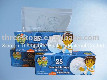 Food packaging zipper Snack bags