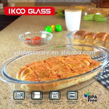 4.0L large Borosilicate glass Meat Loaf Bread Pan