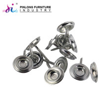 Iron Mental Shank Diamond Button with Wire Back for Sofa Chair