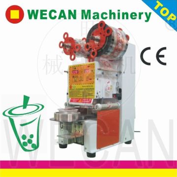 Automatic desktop plastic cup sealer