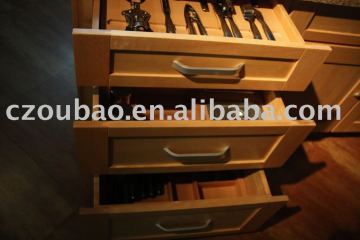 kitchen cabinet solid wood insert drawer