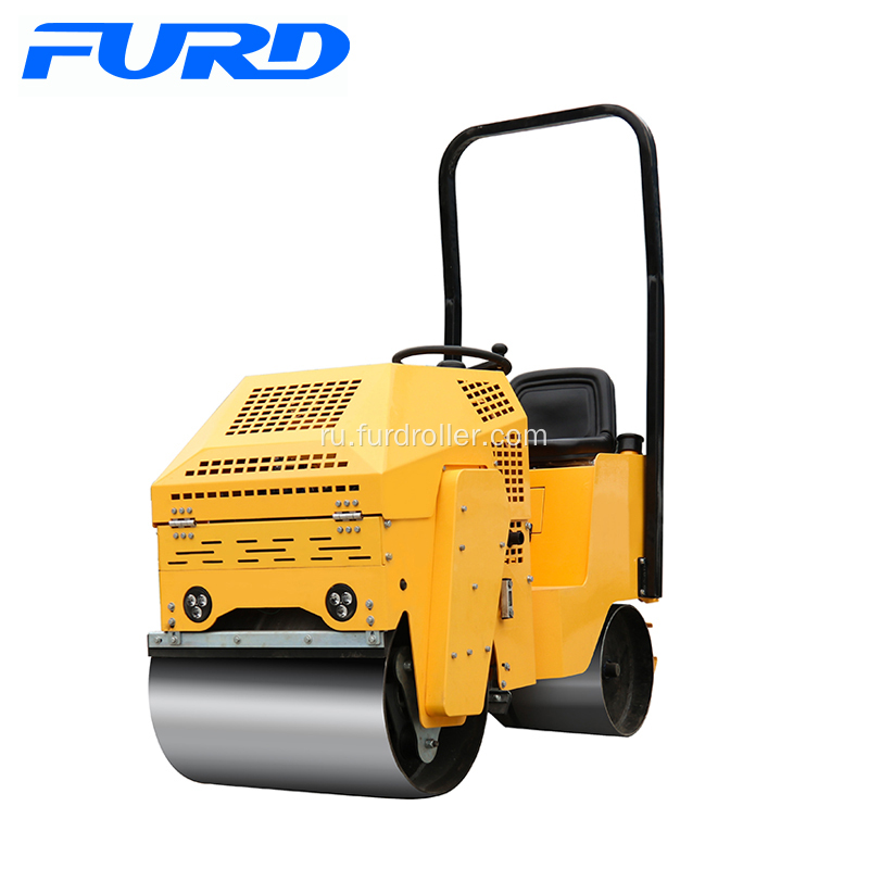 Hydraulic+Soil+Compactor+Double+Drum+Vibration+Roller