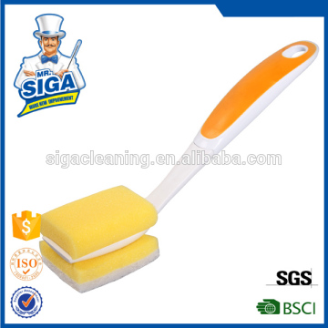 Mr. SIGA 2015 Replaceable Sponge head scrubbing Dish sponge dish brush