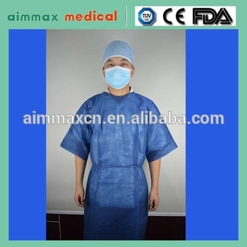 PP nonwoven Isolation Disposable surgical gowns