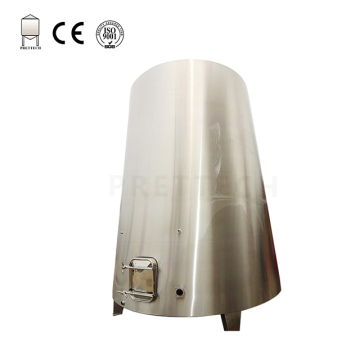 Pretank 5000L Conical Fermentation Tank - Stainless Steel Wine Fermentation Wine Tank
