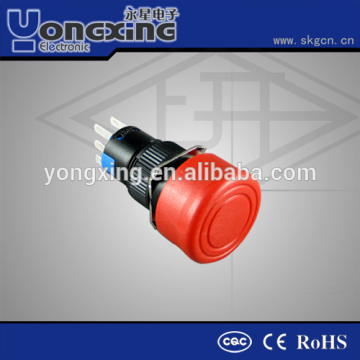 16mm emergency stop pushbutton switch / elevator emergency stop switch