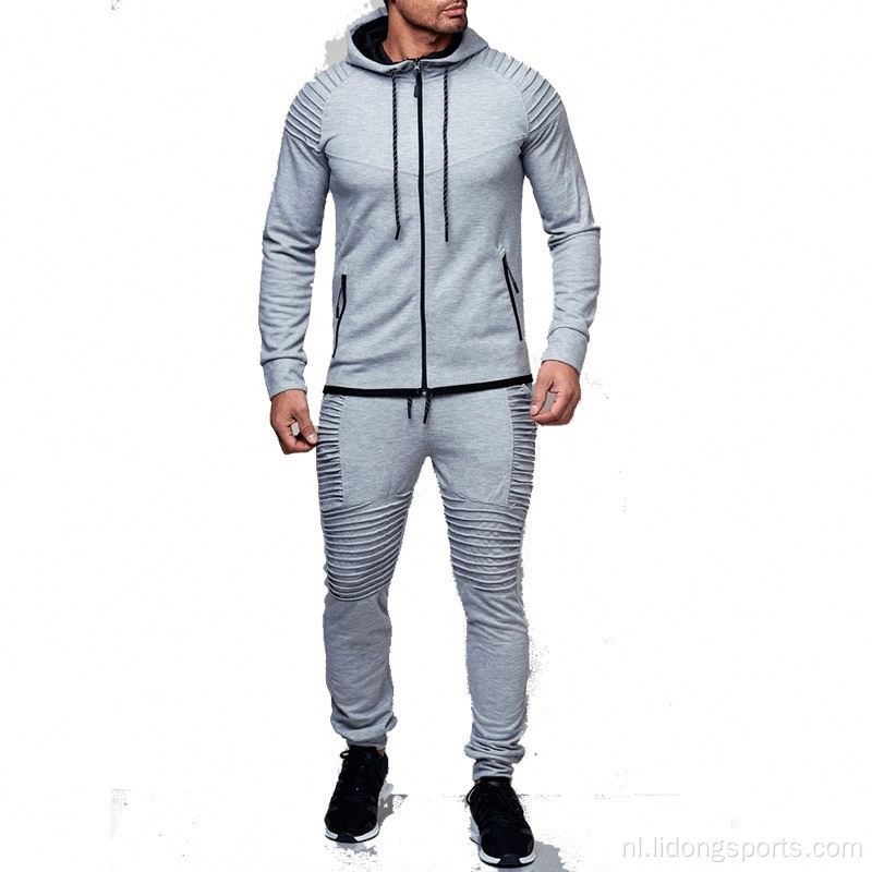 Hoge kwaliteit mode katoenen heren sportkleding outdoor